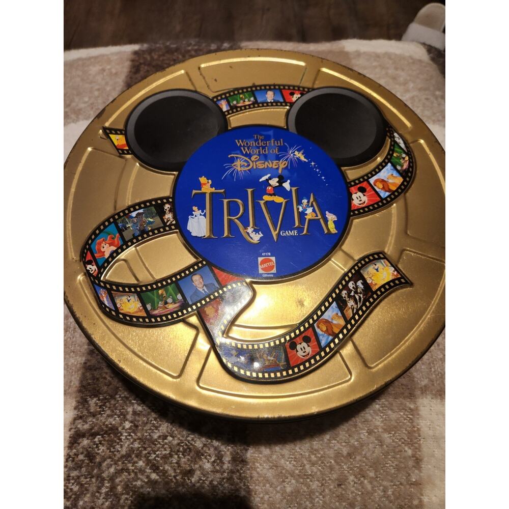 The Wonderful World of Disney Trivia Game – 1997 Edition, Complete Family Game